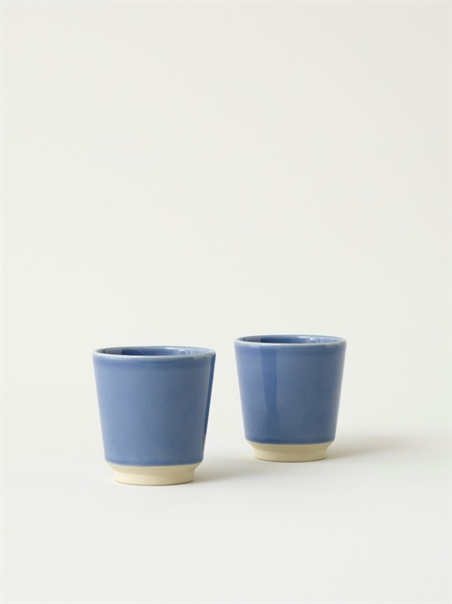 STILLEBEN MEMPHIS CUP ÆSKE MED 2 DUSTY BLUE
